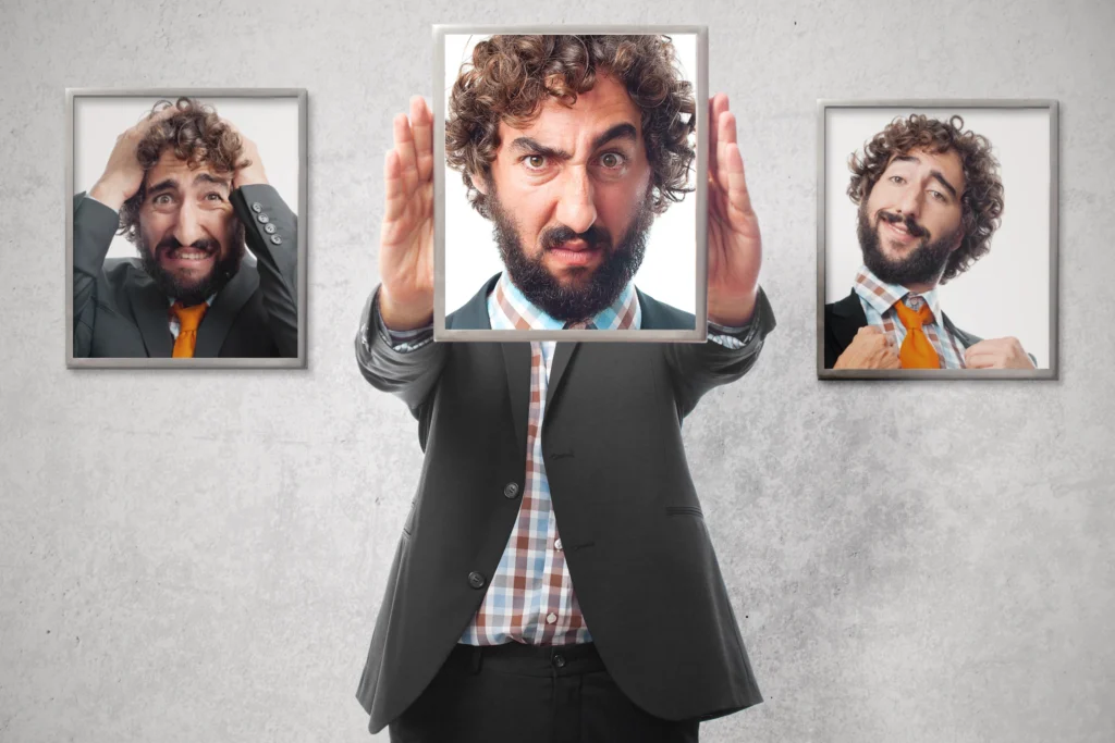 young man expressions